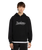 Loose Wave Hoodie in Black