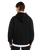 Loose Wave Hoodie in Black