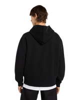 Loose Wave Hoodie in Black