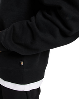 Loose Wave Hoodie in Black