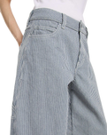 Hickory Loose Straight Carpenter Trousers in Retro Indigo