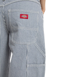 Hickory Loose Straight Carpenter Trousers in Retro Indigo