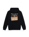 Donut House Hoodie in Black