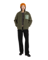 Central Sherpa Bomber Jacket in Sea Spray