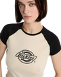 Forth Shaw Raglan T-Shirt in Black