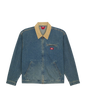 Denim Painter Jacket in Khaki Tinted Blue