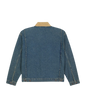 Denim Painter Jacket in Khaki Tinted Blue