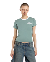 Plainville Ringer T-shirt in Stormy Sea