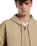 Unlined Canvas Hooded Bomber Jacket in Desert Sand