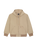 Unlined Canvas Hooded Bomber Jacket in Desert Sand