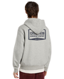 The Dickies Mens Bolivar Zip Hoodie in Grey Melange