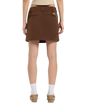 Union Wrap Skirt in Timber Brown