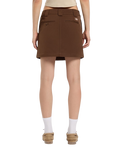 Union Wrap Skirt in Timber Brown