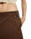 Union Wrap Skirt in Timber Brown