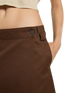 Union Wrap Skirt in Timber Brown