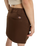 Union Wrap Skirt in Timber Brown