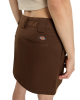 Union Wrap Skirt in Timber Brown