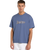Loose Wave T-Shirt in Retro Indigo