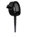 The FCS Regular Essential 7' Leash in White & Black
