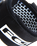 The FCS Regular Essential 7' Leash in White & Black