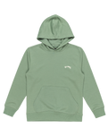 The Billabong Boys Boys Arch Pullover Hoodie in Moss