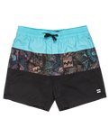 The Billabong Boys Boys Tribong LB Volley Shorts in Black