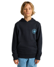 The Billabong Boys Boys Foundation Hoodie in Black