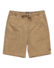 Boys Larry Cord Walkshorts in Gravel