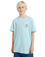 The Billabong Boys Boys Rotor Fill T-Shirt in Dusty Blue