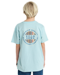 The Billabong Boys Boys Rotor Fill T-Shirt in Dusty Blue