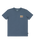 The Billabong Boys Boys Crayon Wave T-Shirt in Slate Blue
