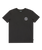 The Billabong Boys Boys Crayon Wave T-Shirt in Washed Black