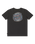 The Billabong Boys Boys Crayon Wave T-Shirt in Washed Black