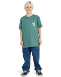 The Billabong Boys Boys Gimmick T-Shirt in Sagebrush