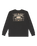 The Billabong Boys Boys Double Spread Long Sleeve T-Shirt in Washed Black