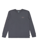 The Billabong Boys Boys Crayon Wave Long Sleeve T-Shirt in Ombre Blue