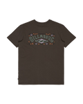 The Billabong Boys Boys Heritage Arch T-Shirt in Raven