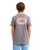 The Billabong Boys Boys Burn Out T-Shirt in Pewter