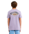 The Billabong Boys Boys Burn Out T-Shirt in Purple Ash