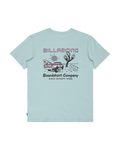 The Billabong Boys Boys Rush To Relax T-Shirt in Dusty Blue