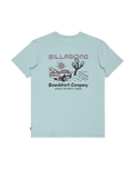 The Billabong Boys Boys Rush To Relax T-Shirt in Dusty Blue