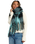 On The Fringes Scarf in Misty Blue
