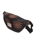 The Billabong Canvas Banana Bumbag in Black Sands