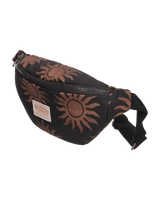The Billabong Canvas Banana Bumbag in Black Sands