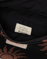 The Billabong Canvas Banana Bumbag in Black Sands