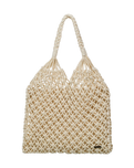 The Billabong Womens Crochet Bag in White Cap