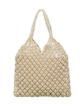 The Billabong Womens Crochet Bag in White Cap