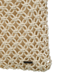The Billabong Womens Crochet Bag in White Cap