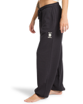 The Billabong Womens So Sunny Joggers in Black Pebble