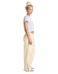 The Way Back Joggers in White Cap